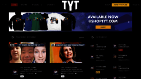 What Tyt.com website looked like in 2021 (3 years ago)
