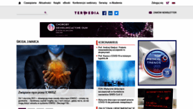 What Termedia.pl website looked like in 2021 (3 years ago)