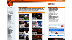 What Thecoverproject.net website looked like in 2021 (3 years ago)