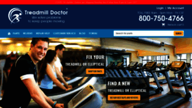 What Treadmilldoctor.com website looked like in 2021 (3 years ago)