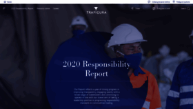What Trafigura.com website looked like in 2021 (3 years ago)
