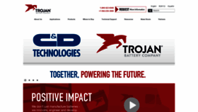 What Trojanbattery.com website looked like in 2021 (3 years ago)