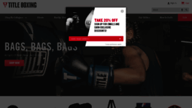 What Titleboxing.com website looked like in 2021 (3 years ago)