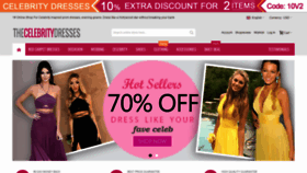 What Thecelebritydresses.com website looked like in 2021 (3 years ago)