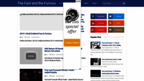 What Thefastandthefuriousmovies.blogspot.in website looked like in 2021 (3 years ago)