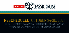 What Tcmcruise.com website looked like in 2021 (3 years ago)