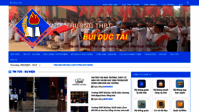 What Thptbuiductai.quangtri.edu.vn website looked like in 2021 (3 years ago)