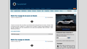 What Tux-planet.fr website looked like in 2021 (3 years ago)