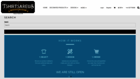What Tshirtsareus.co.uk website looked like in 2021 (3 years ago)