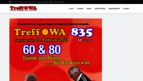 What Treff-wa.com website looked like in 2021 (3 years ago)