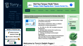 What Torry.net website looked like in 2021 (3 years ago)