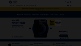 What Tescomobile.com website looked like in 2021 (3 years ago)