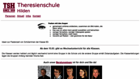 What Theresienschule-hilden.de website looked like in 2021 (3 years ago)