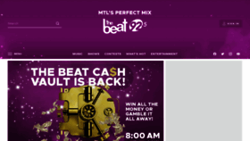 What Thebeat925.ca website looked like in 2021 (3 years ago)