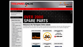 What Toolsparesonline.com website looked like in 2021 (3 years ago)