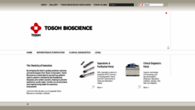 What Tosohbioscience.com website looked like in 2021 (3 years ago)