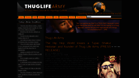 What Thuglifearmy.com website looked like in 2021 (3 years ago)