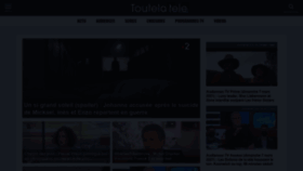 What Toutelatele.com website looked like in 2021 (3 years ago)