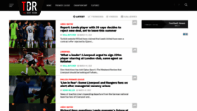 What Tbrfootball.com website looked like in 2021 (3 years ago)