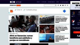 What Telefenoticias.com.ar website looked like in 2021 (3 years ago)