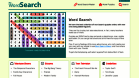What Thewordsearch.com website looked like in 2021 (3 years ago)