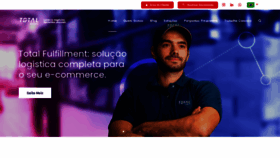 What Totalexpress.com.br website looked like in 2021 (3 years ago)
