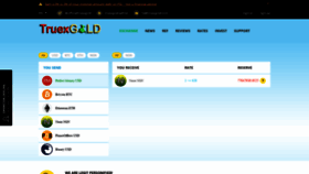 What Truexgold.com website looked like in 2021 (3 years ago)