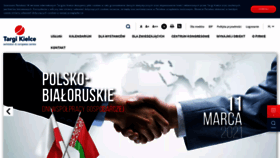 What Targikielce.pl website looked like in 2021 (3 years ago)