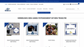 What Tegeltjes.com website looked like in 2021 (3 years ago)