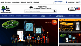 What Trutechtools.com website looked like in 2021 (3 years ago)