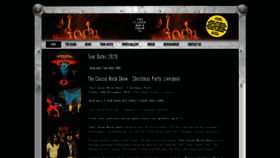 What Theclassicrockshow.com website looked like in 2021 (3 years ago)