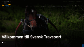 What Travsport.se website looked like in 2021 (3 years ago)