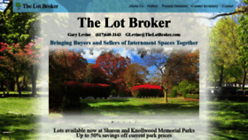 What Thelotbroker.com website looked like in 2021 (3 years ago)