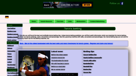 What Tennis-betting-guide.com website looked like in 2021 (3 years ago)