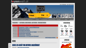 What Tourenwelt.at website looked like in 2021 (3 years ago)