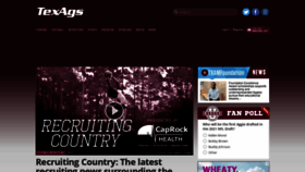 What Texags.com website looked like in 2021 (3 years ago)