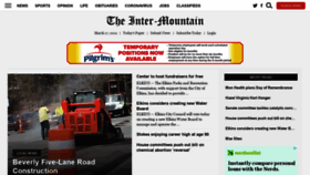 What Theintermountain.com website looked like in 2021 (4 years ago)