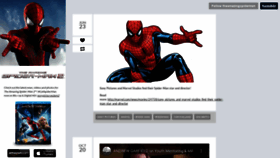 What Theamazingspidermanblog.com website looked like in 2021 (3 years ago)