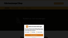 What Trittsiegel-shop.de website looked like in 2021 (3 years ago)
