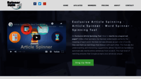 What Toparticlespinners.com website looked like in 2021 (3 years ago)