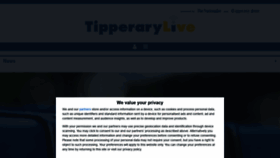 What Tipperarylive.ie website looked like in 2021 (3 years ago)