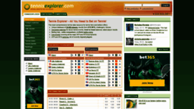 What Tennisexplorer.com website looked like in 2021 (3 years ago)