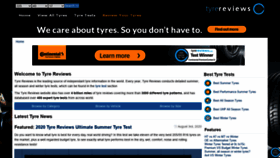 What Tyrereviews.co.uk website looked like in 2021 (3 years ago)