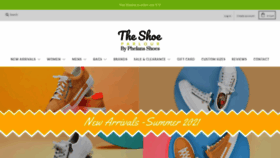 What Theshoeparlour.ie website looked like in 2021 (3 years ago)