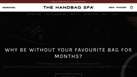 What Thehandbagspa.com website looked like in 2021 (3 years ago)
