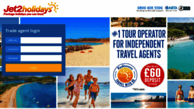 What Tradesite.jet2holidays.com website looked like in 2021 (3 years ago)