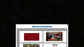 What Tarzanacourtyardapts.com website looked like in 2021 (4 years ago)