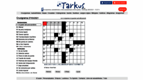 What Tarkus.info website looked like in 2021 (4 years ago)