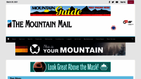 What Themountainmail.com website looked like in 2021 (3 years ago)
