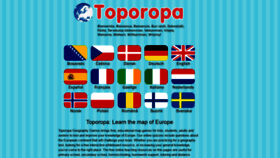 What Toporopa.eu website looked like in 2021 (3 years ago)